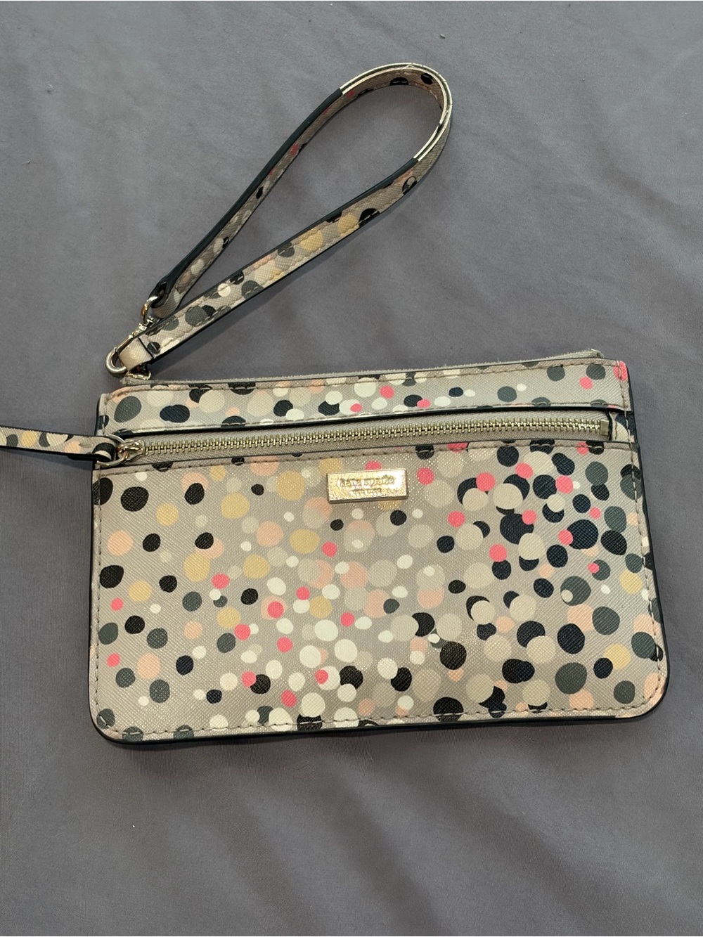 Kate Spade New York Shore Street Soirée Dot Wristlet